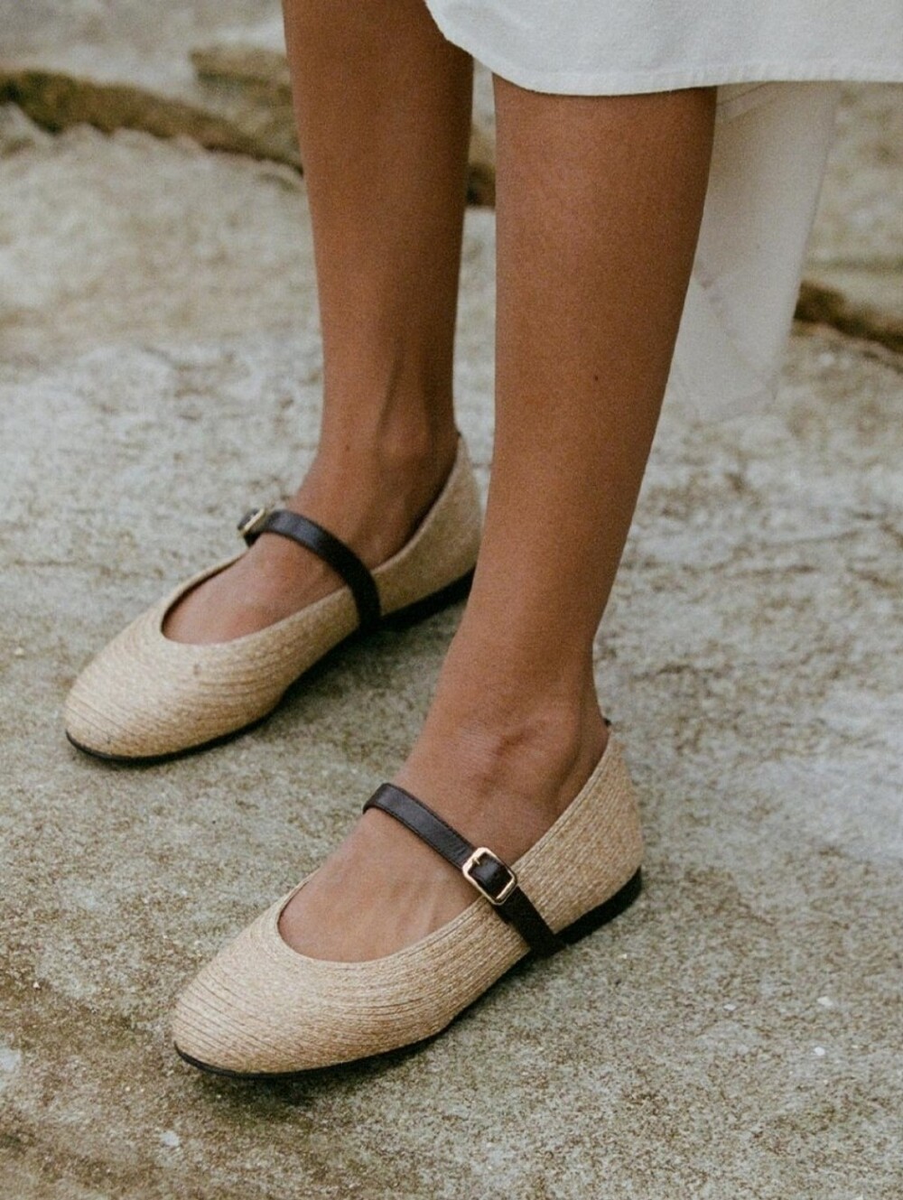 MARGAUX The Demi Jane in Natural Raffia